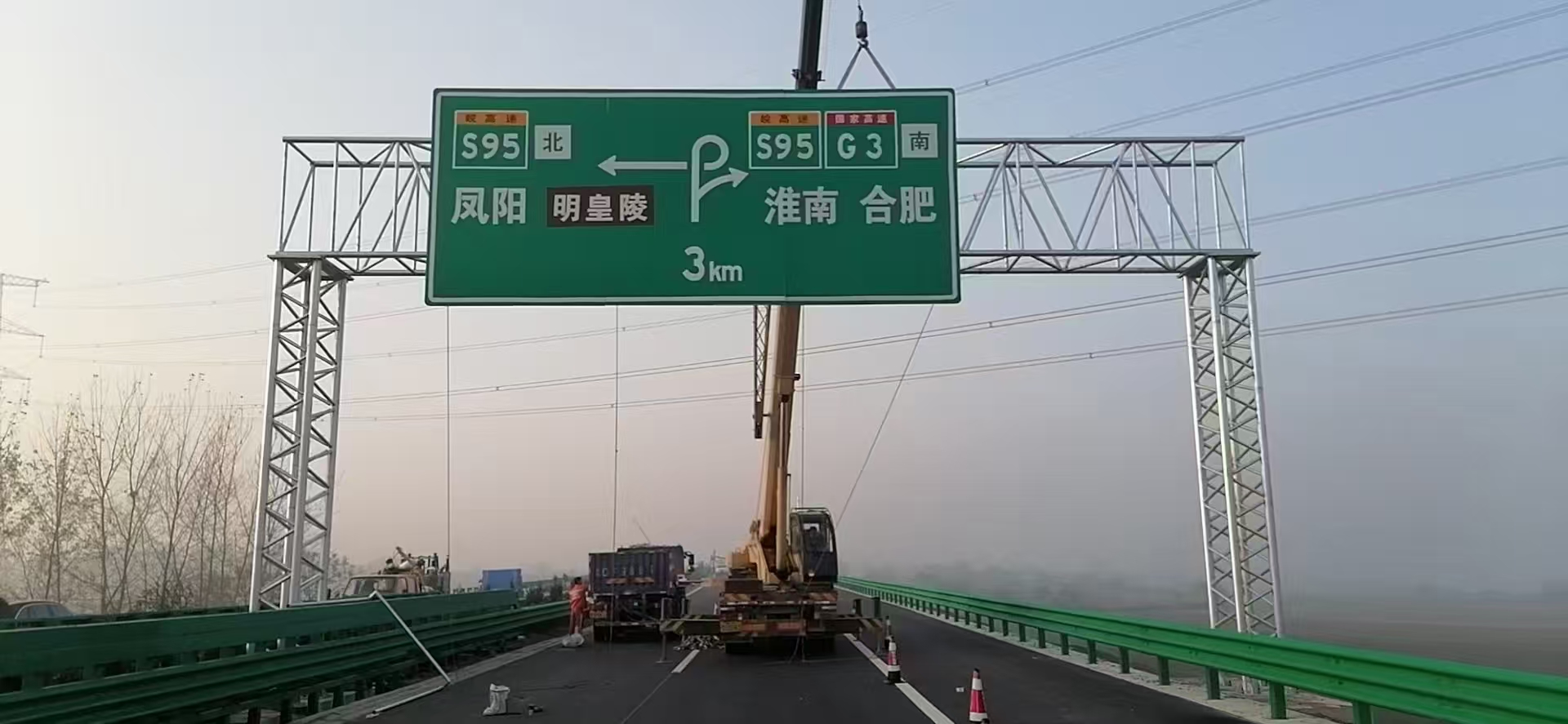 淮安市交通标志牌桥梁限高架 - 价格